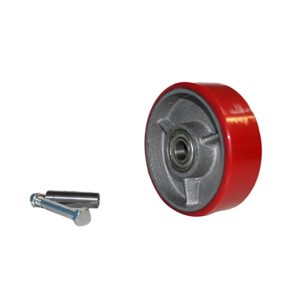Red PU on CI Spare Wheels (PUB)